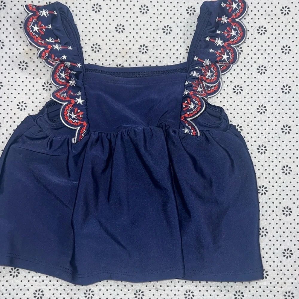 🛍 PRETTY LITTLE GIRLS BATHING SUIT SIZE 12 MONTHS 🛍